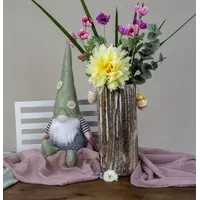 Florian Sundrop | Fabric Gnome With Light Green Daisy Hat | Assorted Sizes image