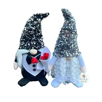 Jasper Jewelstream & Coral Cloverfield | 27cm Bride & Groom Gnome | Assorted Designs image