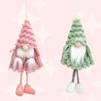 Fred & Francine Fluffernook | 20cm Fluffy Gnome Hanging Decoration | Boy Or Girl image