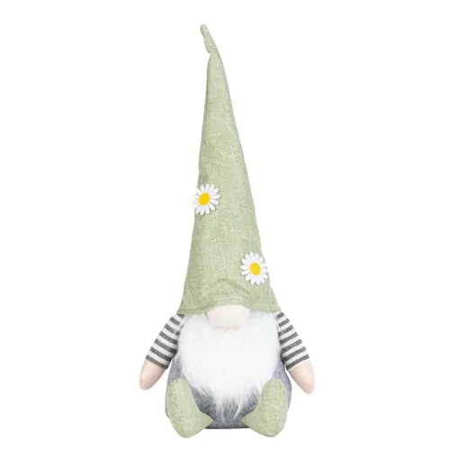 Florian Sundrop | 44cm Gnome With Light Green Daisy Hat