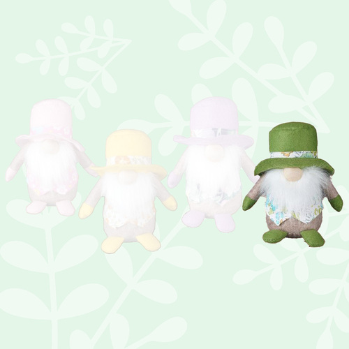 14cm Green Leprechaun Gnome
