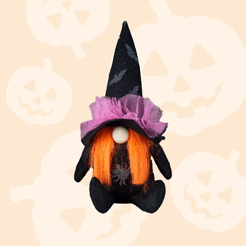 Willow Whisperweb | 26cm Halloween Gnome | Girl